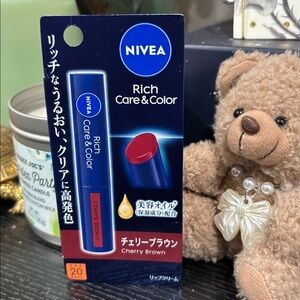 Nivea Rich Care & Color Lipstick - Cherry Brown